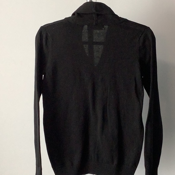 LIZ CLAIBORNE Shawl Collar Sweater - Picture 3 of 6